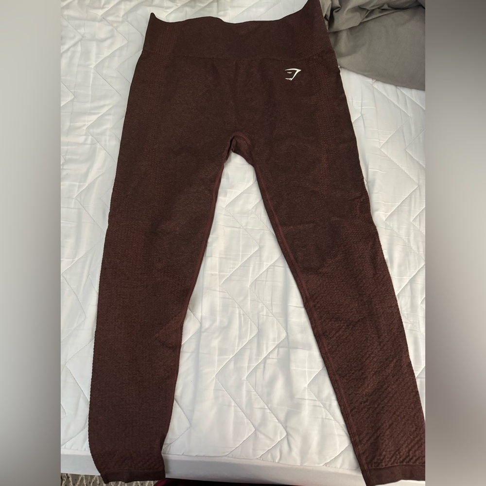 Gymshark Vital Seamless Leggings - Brown Marl
